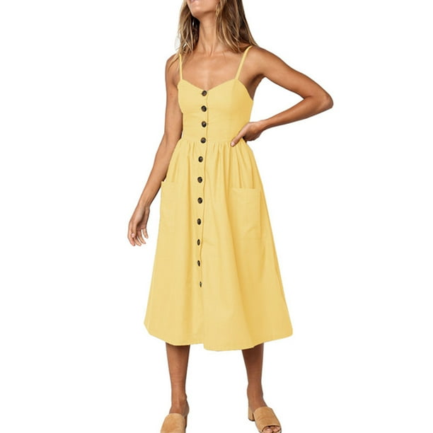 Women Floral Strappy Lace Up Midi Dress Party Summer Beach Holiday Slip Sundress Women Floral Strappy Lace Up Midi Dress Party Summer Beach Holiday Slip Sundress